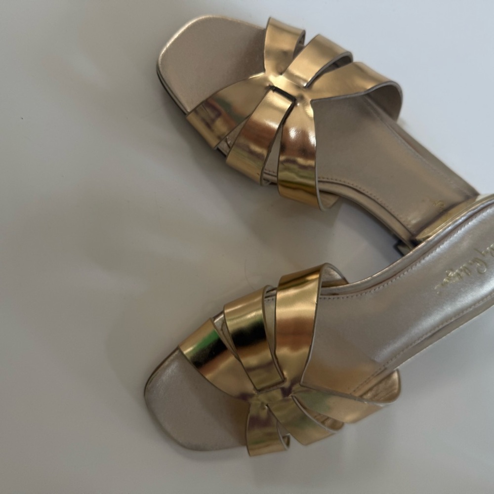 Lilly Pulitzer Gold Women's Sandals